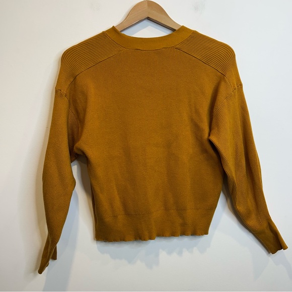 Zara Ribbed Cardigan Sweater - Picture 9 of 9